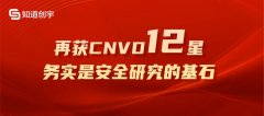 知道创宇再获CNVD 12星最高荣誉，务实是安全研究的基石